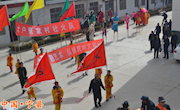 曹家村高跷表演庆新春
