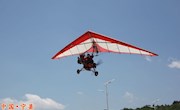 航空拍摄组来我县空拍