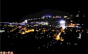 夜幕下的宁县城
