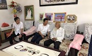 慰问老红军 共叙鱼水情