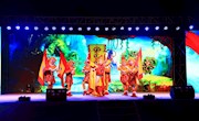 庆祝中国共产党建党97周年暨陇原“红色文艺轻骑兵”文化惠民宁县巡演活动举行首场演出
