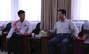 宁县籍亚运冠军王凯华载誉归来