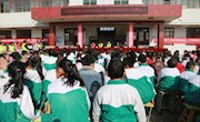 庆阳市泰保公益联盟在我县举行捐赠仪式