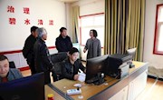 罗睿慰问县机要局 县城污水处理厂干部职工