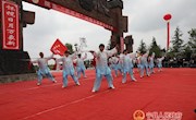 陇东“百花杯”田园太极拳交流大赛在宁县举办