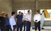 李鹏飞到春荣镇督查调研项目建设等工作