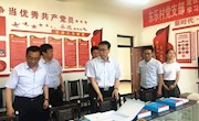 孙明东赴和盛镇调研社区党建 驻村帮扶和人才工作
