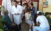 省中医院到宁县开展对口帮扶义诊活动