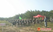 县人武部组织民兵开展实弹打靶训练