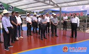  朱涛率领全市项目观摩活动第二组在宁县观摩时强调         科学研判发展形势  有效应对风险挑战  努力开创县域经济高质量发展新局面