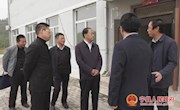 李鹏飞督查县城集中供热管网建设及河道治理工作