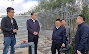 李鹏飞督查调研污水处理项目