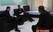何鹏程到盘克镇调研软弱涣散基层党组织整顿工作