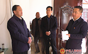 李鹏飞到九龙村调研指导软弱涣散基层党组织整顿提升工作