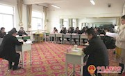 甘肃省2019年公开选聘行政村专职党组织书记（宁县考点）面试工作在县职专举行