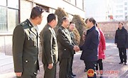 李鹏飞慰问驻宁武警官兵 