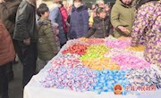 宁县：赶年集办年货   乡村集市年味浓