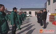 马应乐  王超慰问城管、环卫及供热一线工作人员