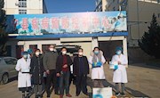 爱心人士马军利向宁县人民医院、县疾控中心捐赠医疗物资