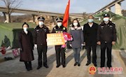 罗睿慰问防疫一线工作人员