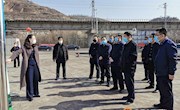 侯昌明、李鹏飞督查全县重点项目及企业复工复产工作