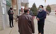 何鹏程督导调研盘克镇疫情防控和春耕生产等工作