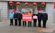 宁江初中全体教职工向宁县城管局捐款7100元