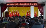 金村乡召开2020年第二次脱贫攻坚领导小组（扩大）会议