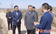张茂龙带队督查全县安全生产防灾减灾应急管理工作