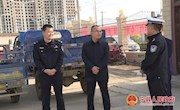 王超督查我县“五类车”集中整治工作