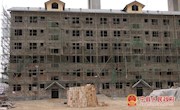甜永高速宁县段农户拆迁安置点楼房主体通过验收