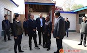 省人防办调研宁县精准扶贫工作