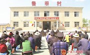 宁县公安局开展法治宣讲活动 助力精准扶贫