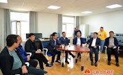庆阳广播电视台台长缪中发到宁县融媒体中心调研