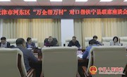 天津市河东区工商联来宁县开展“万企帮万村” 对口帮扶工作