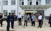 陇东学院院长辛刚国来宁县调研校企合作