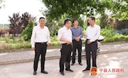 何鹏程到长庆桥镇调研督导新时代文明实践站建设工作