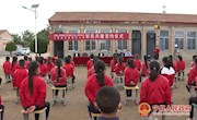 宁县人民武装部与潘村小学举行军民共建签约仪式