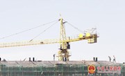 宁县重点招商引资项目亿联商贸城工程进展顺利