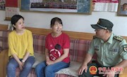 石芳慰问宁县籍驻马里维和部队军人亲属