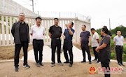 马应乐、王超督查银西高铁外部环境整治工作