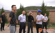 王超督查宁县重点项目工程建设进展情况  