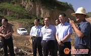 王胜督查宁县重点工作落实情况