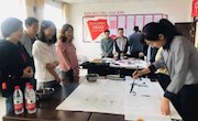 宁县文化馆开展扫黑除恶进社区宣传活动