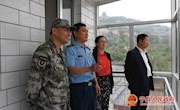 侯昌明调研宁县民兵训练基地建设情况