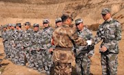 宁县人武部组织基干民兵开展实弹射击训练