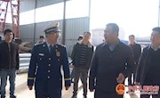 张茂龙督导检查全县森林防火及泡沫彩钢板消防安全专项整治工作