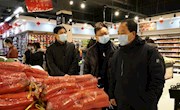 市上督查宁县春节前市场价格工作