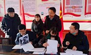 市民政局到焦村镇督查村委会换届工作