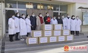 太昌镇富邦“扶贫车间”向县疾控中心捐赠防护用品助力疫情防控